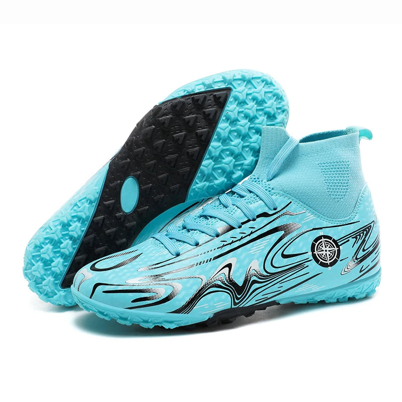 MAEDEF New High Quality Comfortable Soft Soccer Shoes Men's Training Indoor Outdoor Breathable Anti-slip Man Sneakers Size 35-46