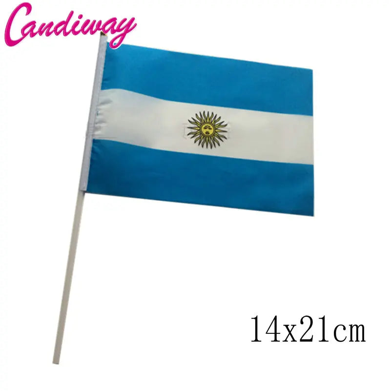 Argentina Algeria Austria Jordan National Soccer Flags 150×90cm Fade Resistant Fan Flags Brass Grommets for football Sports