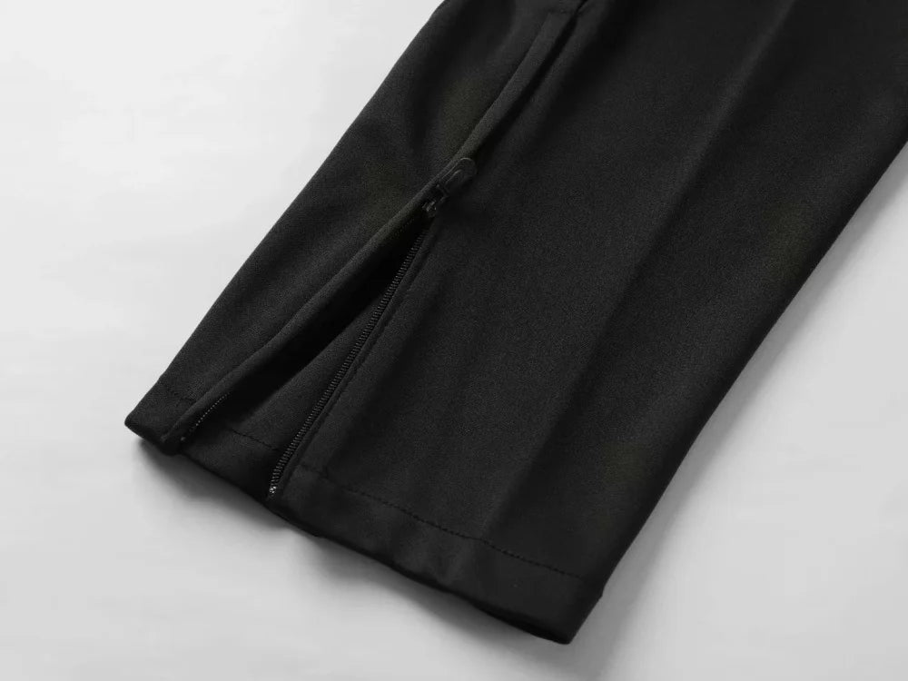 Sports Running pants Men's Football Training Pants Jogging Trousers Gym Fitness Soccer Pants Slim Zipper Football Sweatpants