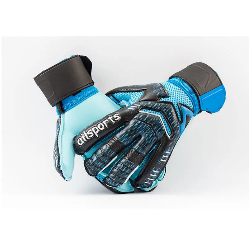 Men's Professional Football Goalkeeper Gloves with Latex Finger Protection Non-slip Kids & Adults Soccer Sport Goalie Gloves