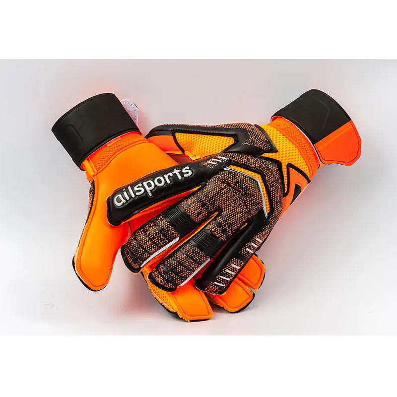 Men's Professional Football Goalkeeper Gloves with Latex Finger Protection Non-slip Kids & Adults Soccer Sport Goalie Gloves