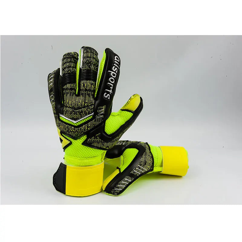 Men's Professional Football Goalkeeper Gloves with Latex Finger Protection Non-slip Kids & Adults Soccer Sport Goalie Gloves