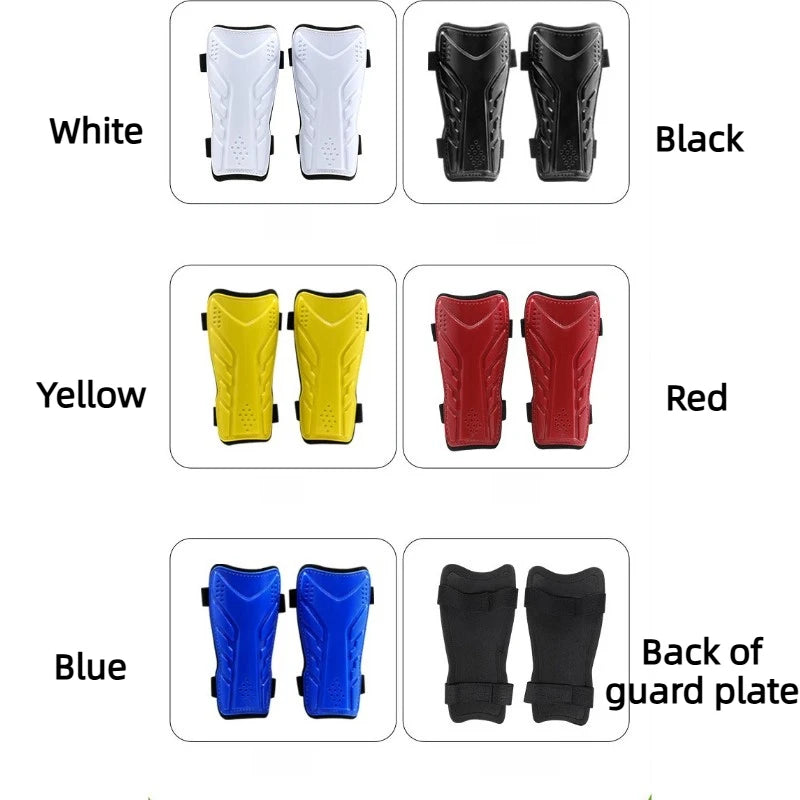 Sweat Wicking Shock Reduction Shin Pads Soccer Football Calf Protective Gear Impact Resistant Leg Shield Adults Boys Girls Sport