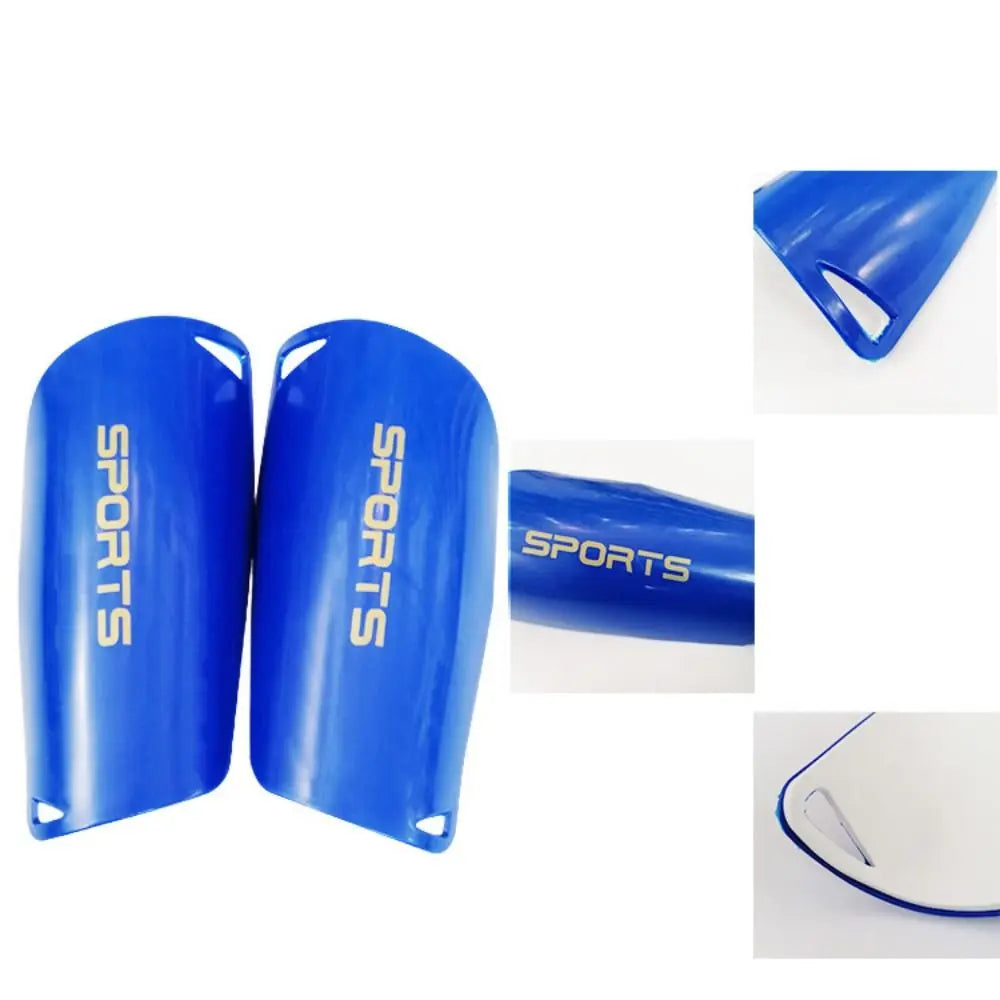 1 Pair New PE Football Shin Holder Blue Black White 8 Colors Leg Protector Breathable Shin Pads Boys Men