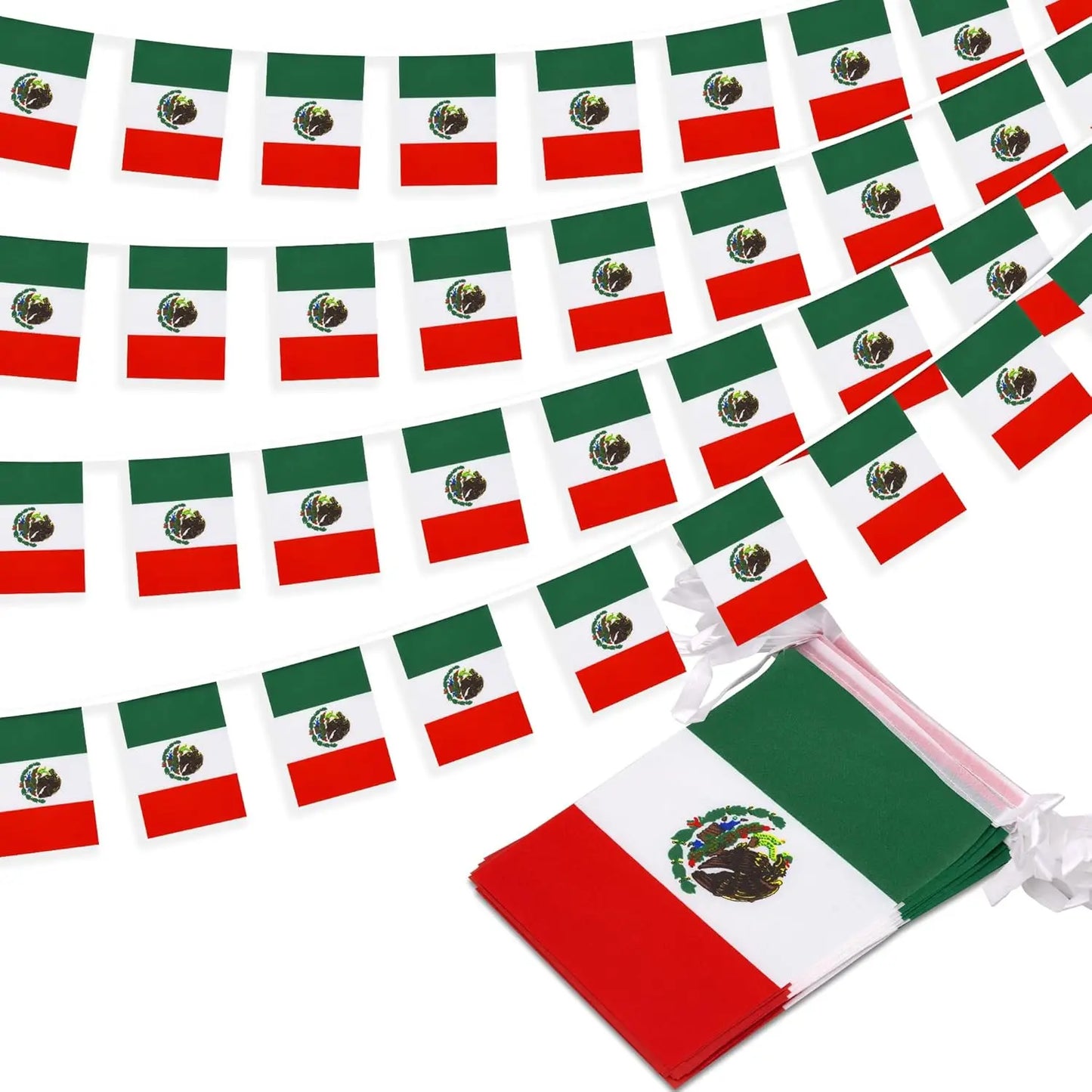 World Football 2026 Decorations Mexico Brazil Spain England Canada Franch Flag Bunting Balloons Handheld Flags Football Decor