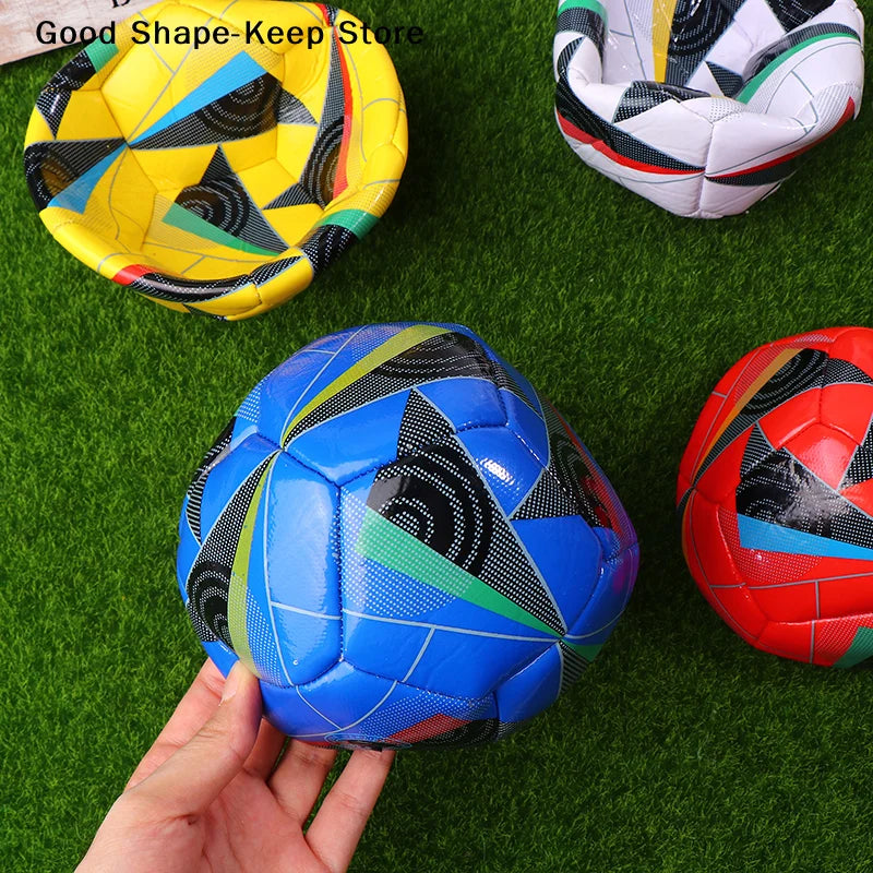 Size 2 Soccer Ball - Outdoor Sports Game Training Practice Wear Resistant for Youth & Adults Birthday Gift Idea