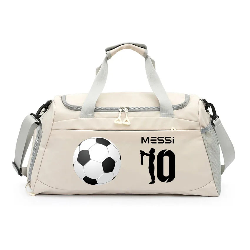 Basketball Football Badminton Rugby Baseball Shoulder Handbags Waterproof Customize Name Number Printed Dry Wet Separation Bags