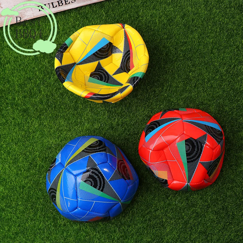 (BBQ4)Size 2 Soccer Ball For Youth Adult Wear Resistant Soccer Ball Outdoor Sport Game Training Practice Play Ball Birthday Gift