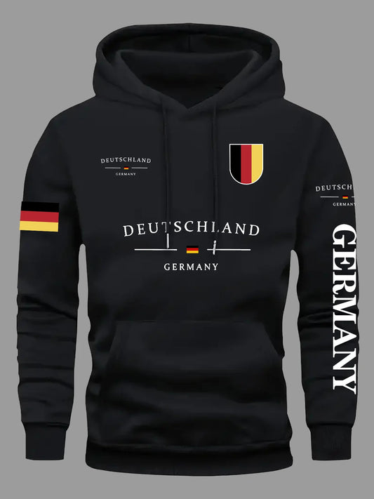 GERMANY DEUTSCHLAND Flag Men Women Hoodie Outdoor Street Sports Jersey Racing Team Training Fans Spring Autumn Winter Sweatshirt