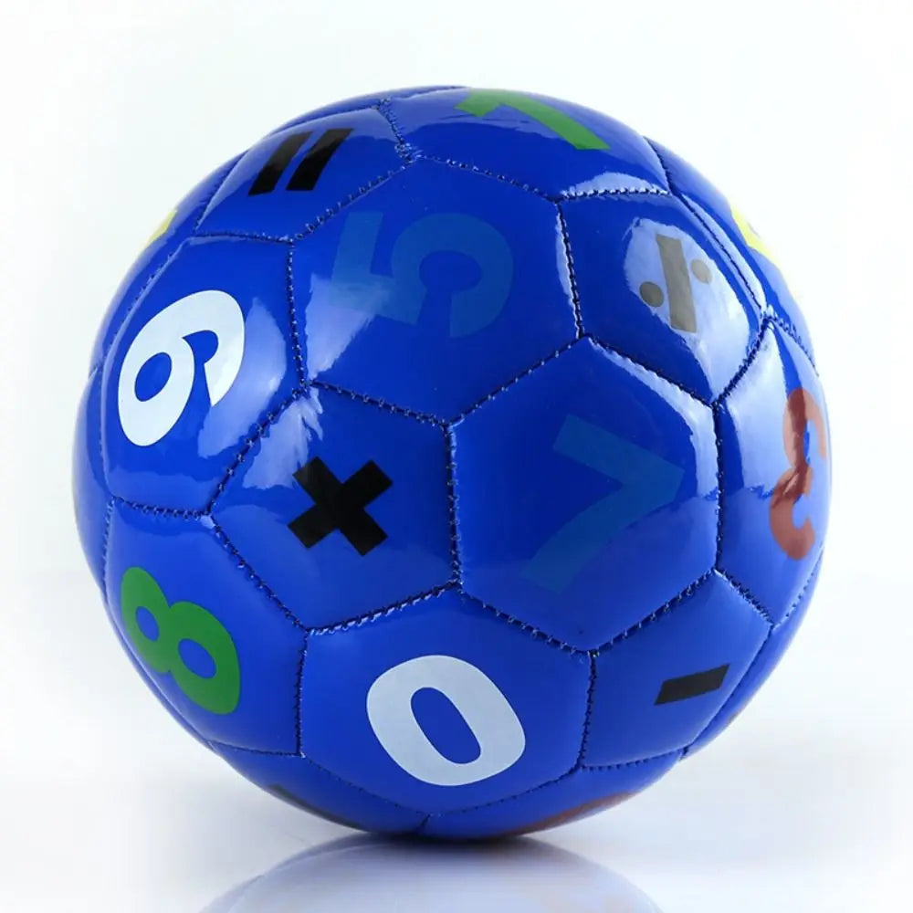 Lightweight Size 2 Mini Soccer Ball, Special for Preschool Kids, Boys Gift, Number & Letter Training Ball, Ideal for Indoor Play