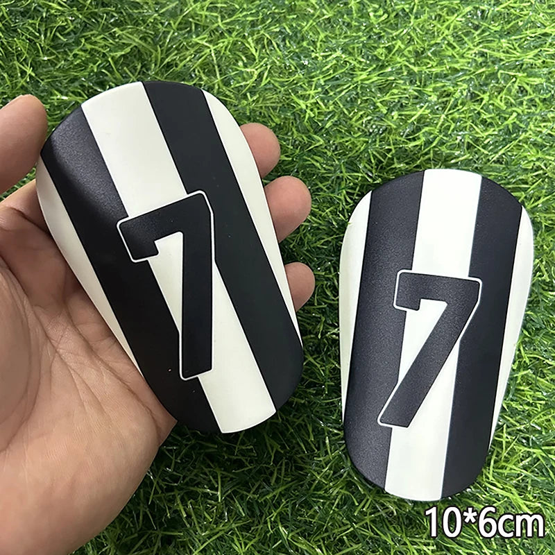 1Pair Mini Football Shin Pad Leg Protector Wear-resistant Shock Absorbing Leg Protector Soccer Training Shank Board