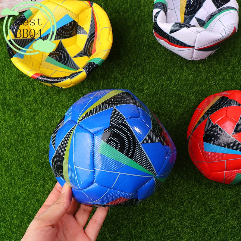 (BBQ4)Size 2 Soccer Ball For Youth Adult Wear Resistant Soccer Ball Outdoor Sport Game Training Practice Play Ball Birthday Gift
