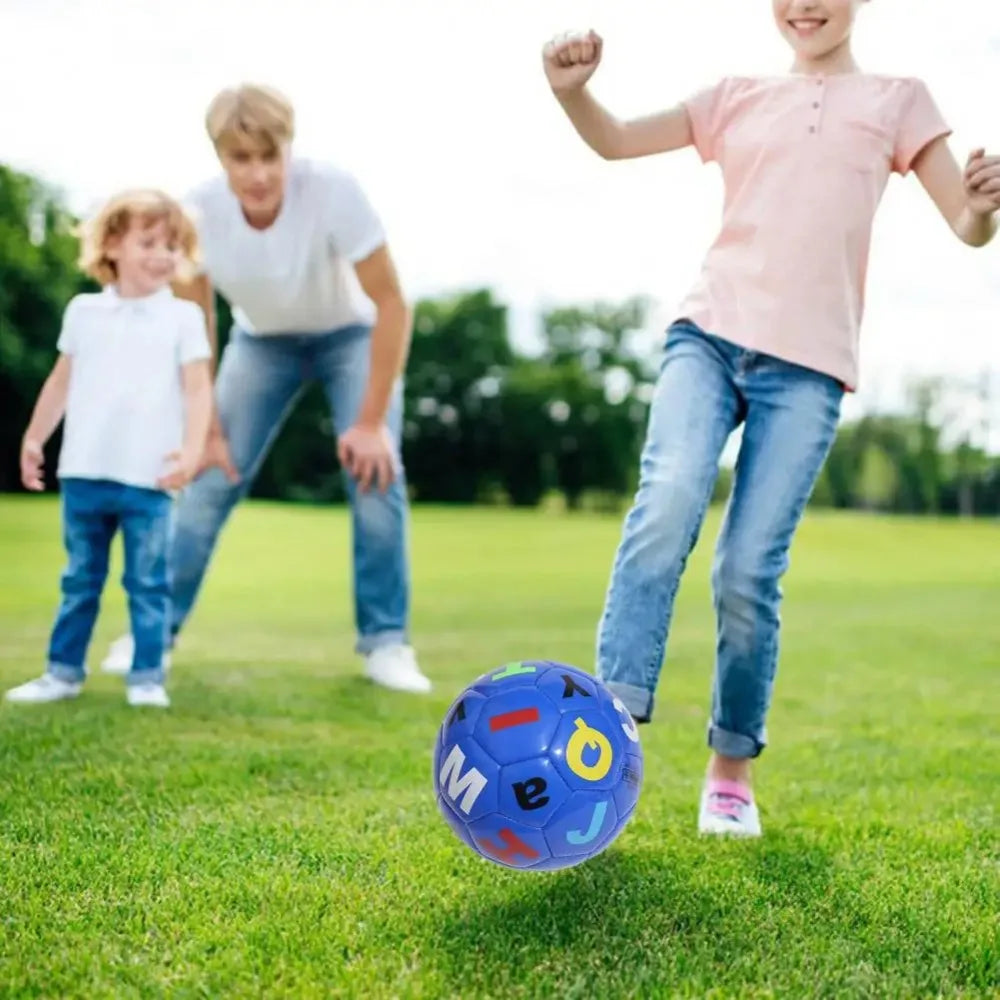 Lightweight Size 2 Mini Soccer Ball, Special for Preschool Kids, Boys Gift, Number & Letter Training Ball, Ideal for Indoor Play
