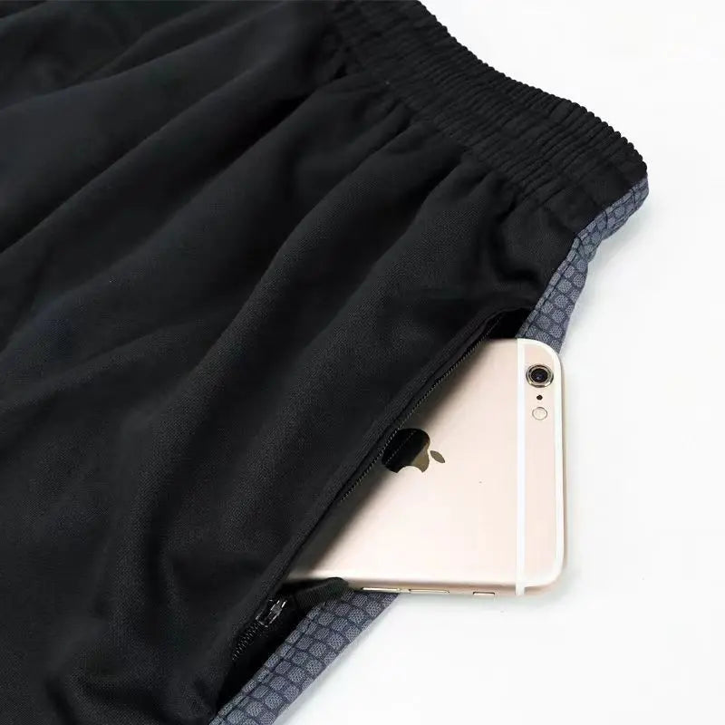 Men Jersey Breathable Football Soccer Training 3/4 Sport Pants Elasticity Legging Running Pants Athletic Jogging Gym Trousers
