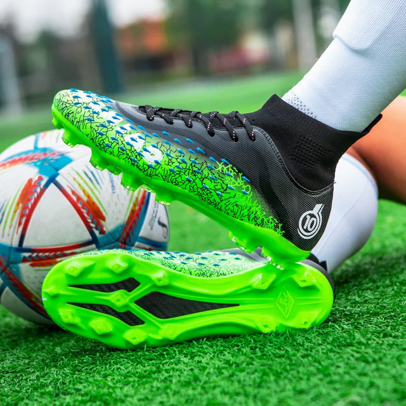 Soccer Shoes Mens Football Field Boots Professional Soccer Cleats Boys Quality Teenager's Anti-slip Outdoor Sports Sneakers 2026