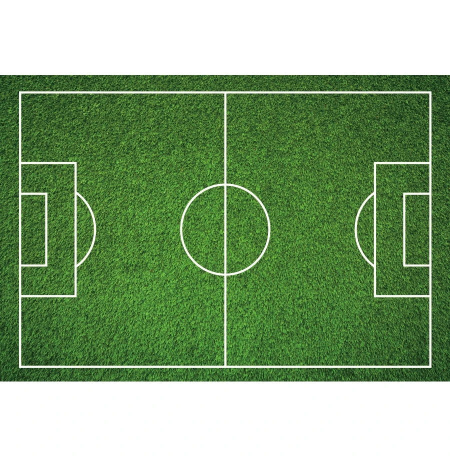 Green Grass Field Soccer Football Backdrop Boys Birthday Party Decoration Photography Background Custom Banner Photoshoot Props