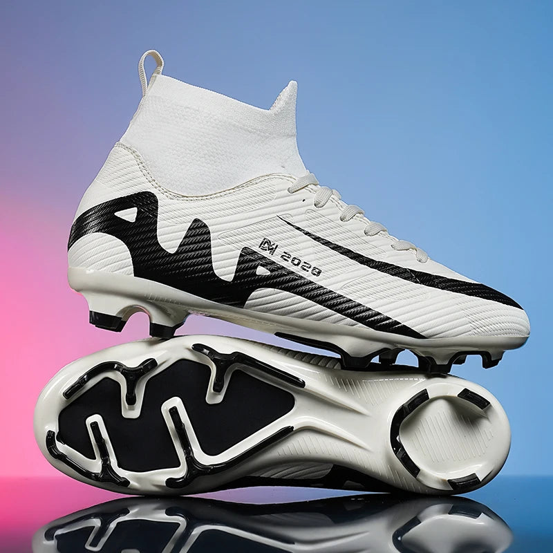 Men Youth Soccer Shoes Boys Girls Football Boots Cleats TF FG Training Sneakers Non-Slip Grass Artificial Grass Sport Boots