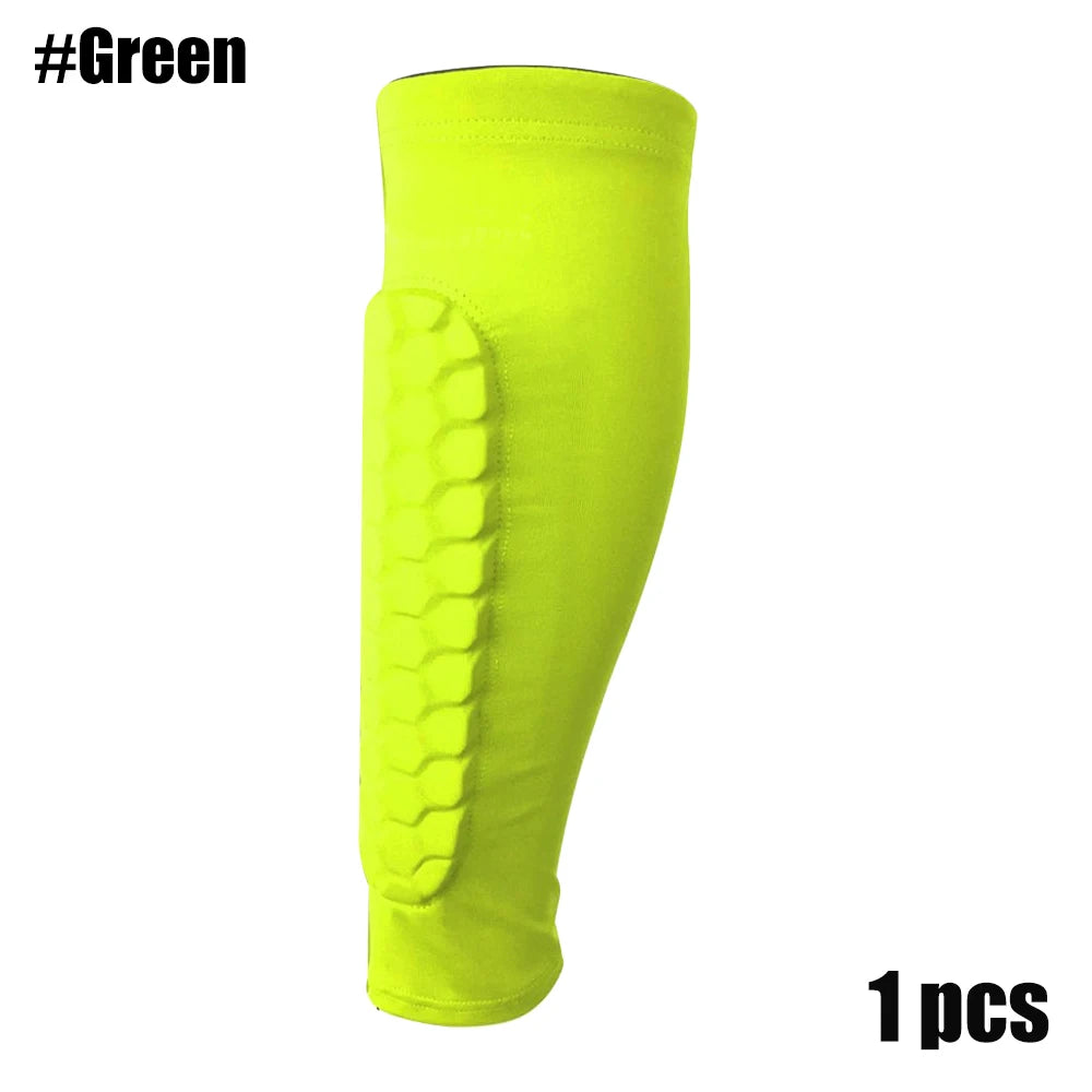 Soccer Honeycomb Pads Shin Pads for Boys Shin Guard Youth Adult Calf Compression Sleeve Support for Shin Splint Baseball S-XL