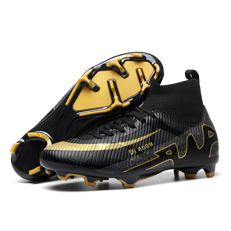 Men Youth Soccer Shoes Boys Girls Football Boots Cleats TF FG Training Sneakers Non-Slip Grass Artificial Grass Sport Boots