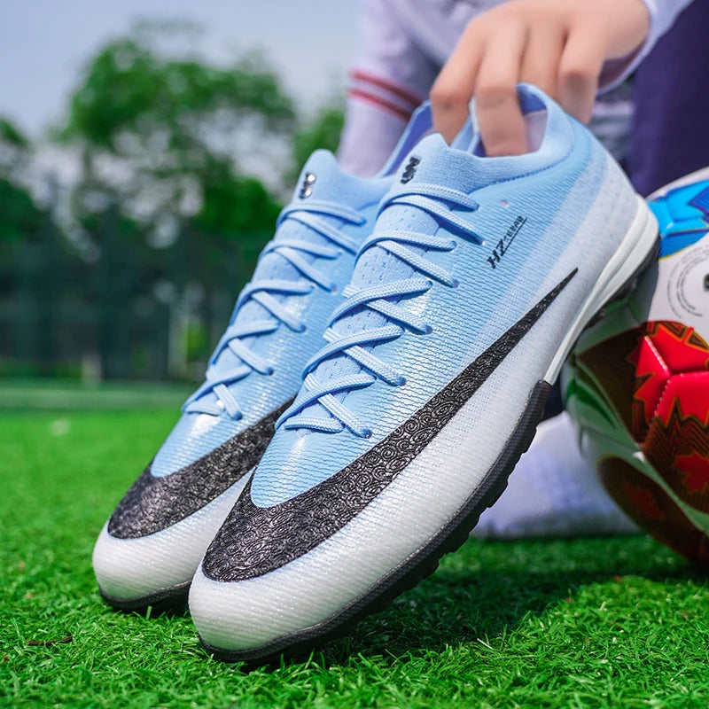 New Men Soccer Shoes Hot Sale Women Professional Football Boots Futsal Cleats Ultralight Unisex High-quality TF/FG Sneakers