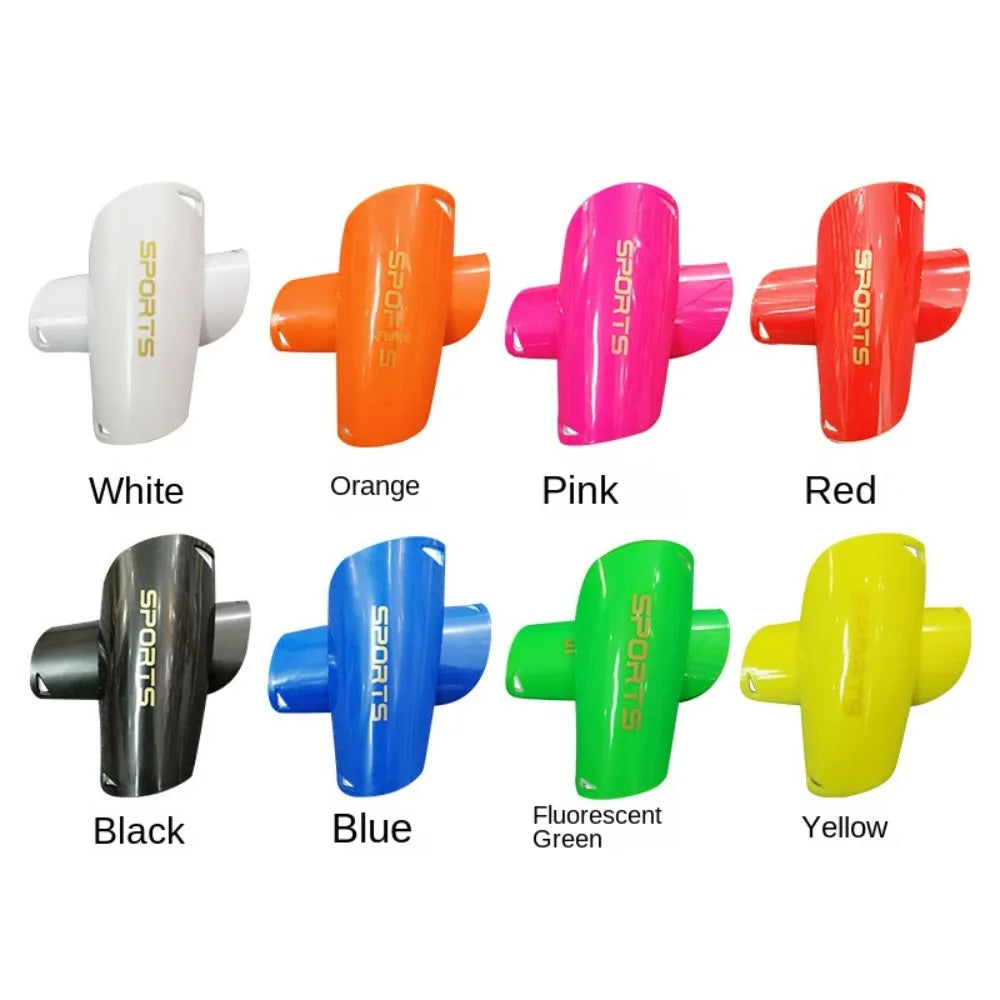 1 Pair New PE Football Shin Holder Blue Black White 8 Colors Leg Protector Breathable Shin Pads Boys Men