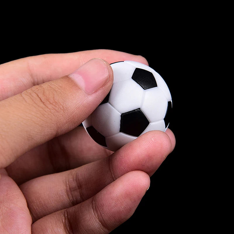 1Pcs 32mm Table Soccer Balls Replacement Football Game Mini Resin Tabletop Soccer Black And White Balls Indoor Party Boardgame