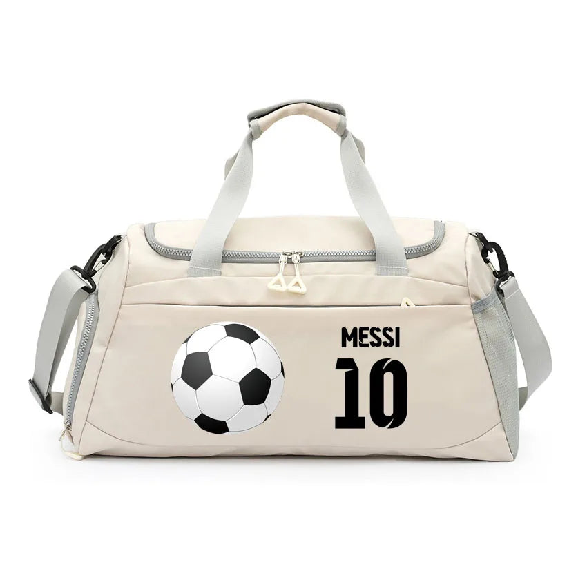 Basketball Football Badminton Rugby Baseball Shoulder Handbags Waterproof Customize Name Number Printed Dry Wet Separation Bags