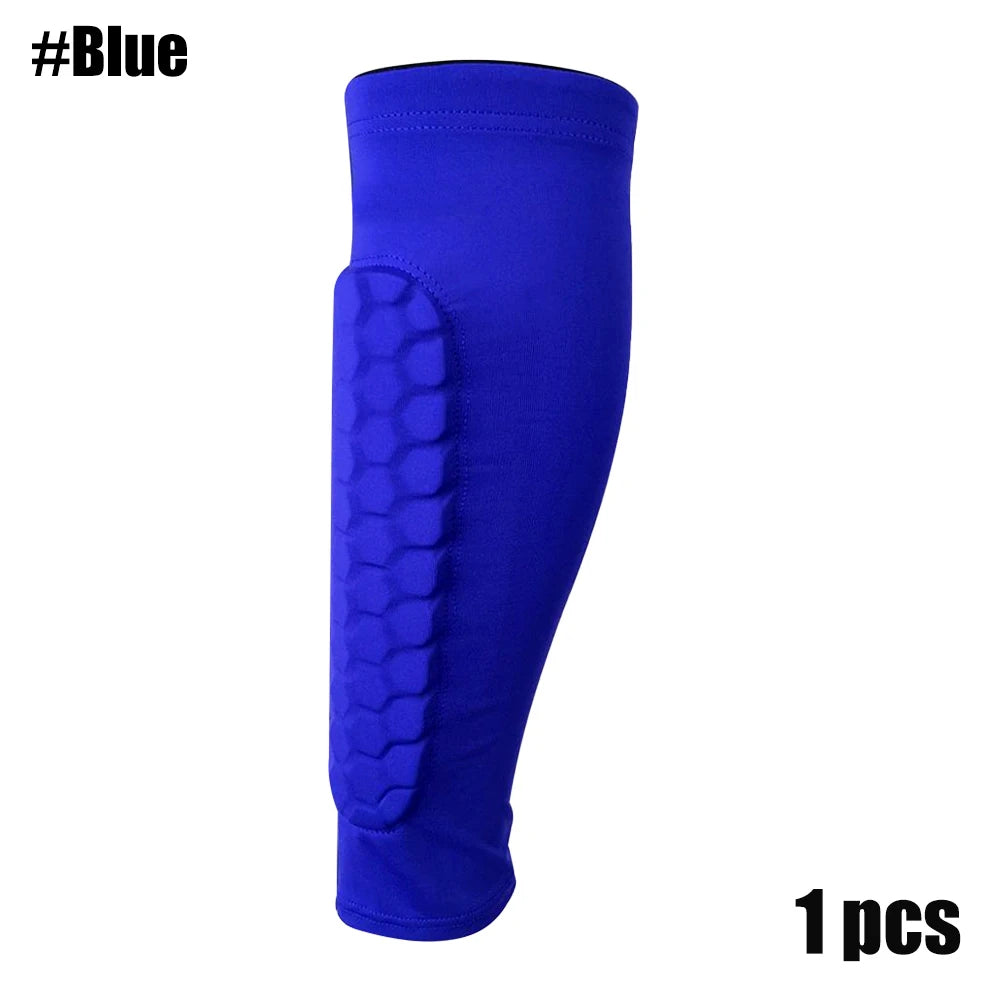 Soccer Honeycomb Pads Shin Pads for Boys Shin Guard Youth Adult Calf Compression Sleeve Support for Shin Splint Baseball S-XL