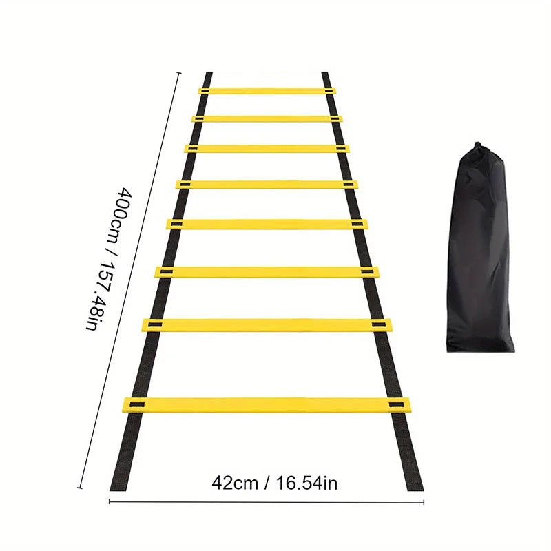 Agility Ladders Nylon Straps For High Speed Training And Enhanced Sports Flexibility In Football Training Energy Ladder Equipmen