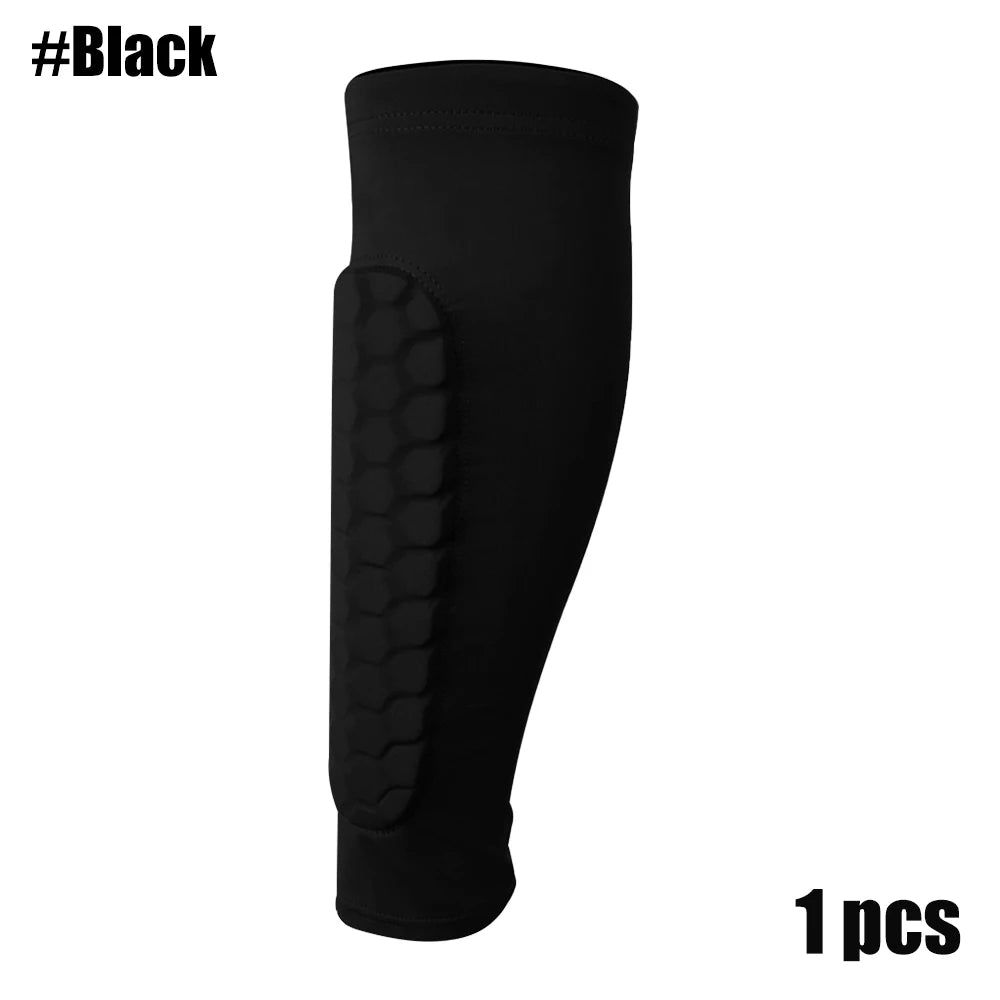 Soccer Honeycomb Pads Shin Pads for Boys Shin Guard Youth Adult Calf Compression Sleeve Support for Shin Splint Baseball S-XL