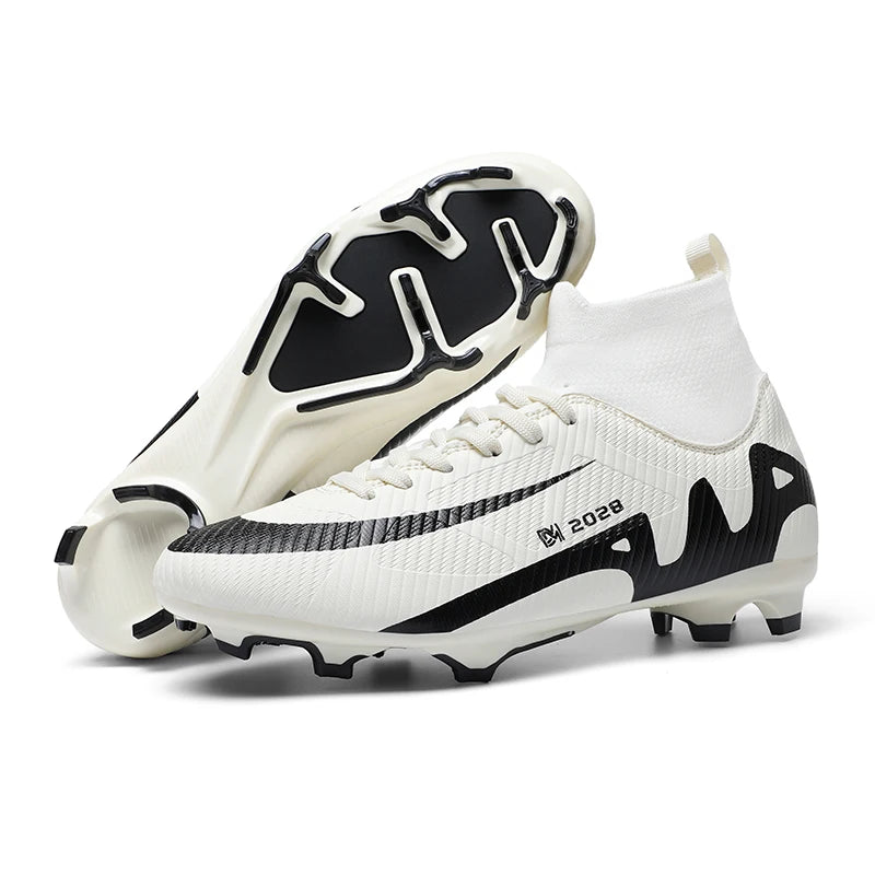 Men Youth Soccer Shoes Boys Girls Football Boots Cleats TF FG Training Sneakers Non-Slip Grass Artificial Grass Sport Boots