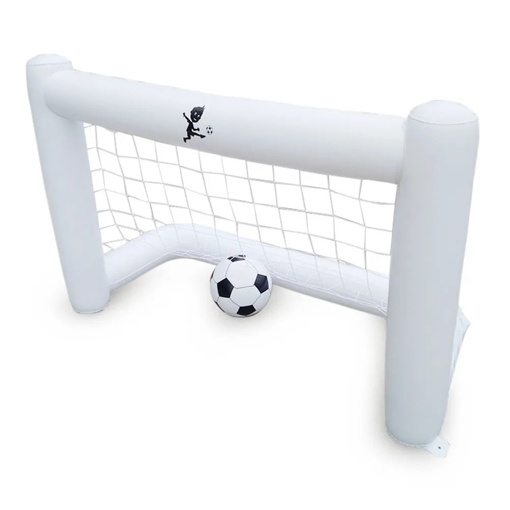 160Cm Inflatable Football Gate Durable Lightweight Soccer Goal For Outdoor Indoor Backyard Beach Park Camping Garden Sports Day