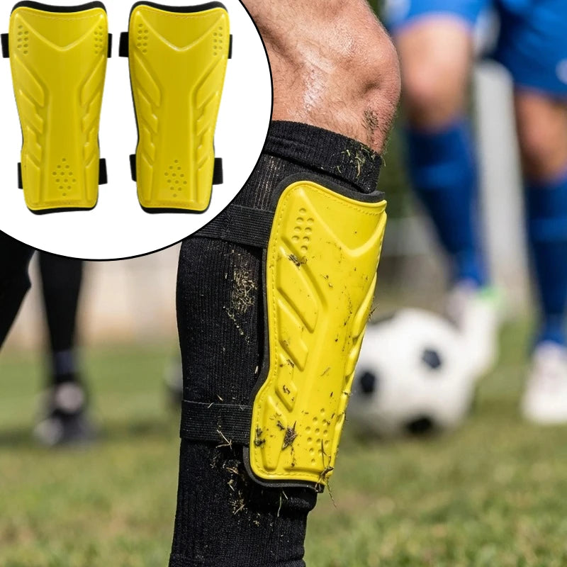 Sweat Wicking Shock Reduction Shin Pads Soccer Football Calf Protective Gear Impact Resistant Leg Shield Adults Boys Girls Sport
