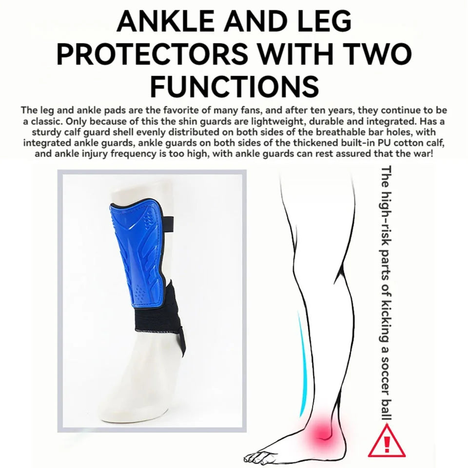 Loogdeel Soccer Shin Guards for Kids Youth - Protective Soccer Equipment for Boys Girls - Adults Men Women Soccer Shin Guards