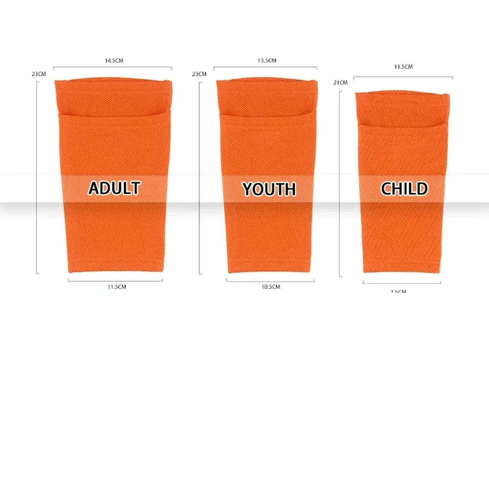 Soccer Shin Guards for Kids Youth Teens Adults Shin Pads and Sock Sleeves,Protection Gear EVA Cushion Protection for Soccer Game