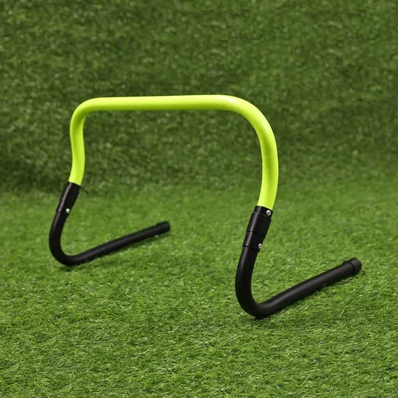 Multifunction Mini Barrier Bar Foldable Agility Hurdle Portable Football Physical Training Tool for Exercise Workout Training