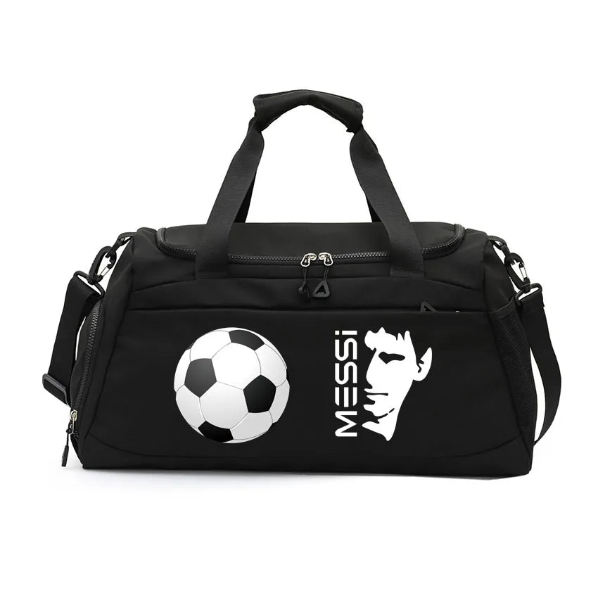 Basketball Football Badminton Rugby Baseball Shoulder Handbags Waterproof Customize Name Number Printed Dry Wet Separation Bags