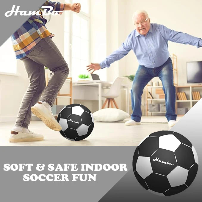 Silent Football Size 3#/5#/7# Indoor Silent Foam Soccer Ball Mute Bouncing Ball Silent Basketball Ball Silent Ball Gift for Boys