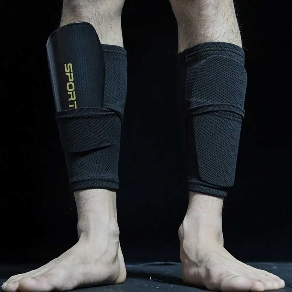 1 Pair New PE Football Shin Holder Blue Black White 8 Colors Leg Protector Breathable Shin Pads Boys Men