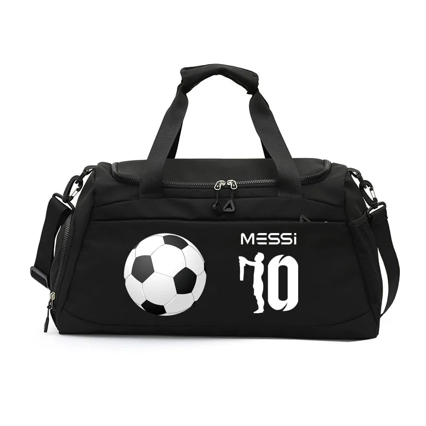 Basketball Football Badminton Rugby Baseball Shoulder Handbags Waterproof Customize Name Number Printed Dry Wet Separation Bags