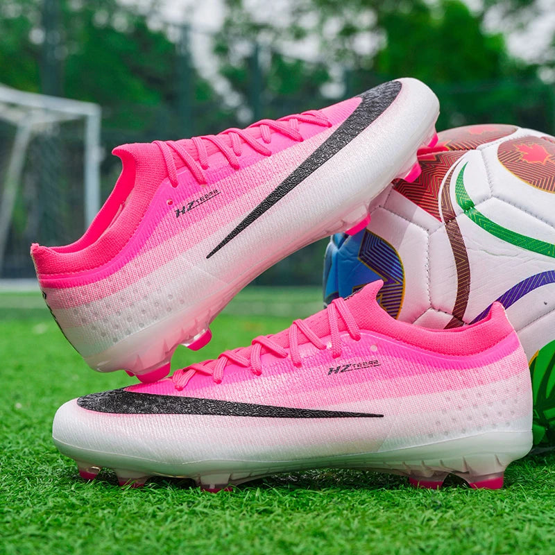 New Men Soccer Shoes Futsal Cleats Ultralight Hot Sale Football Boots Unisex High-quality Women Professional TF/FG Sneakers