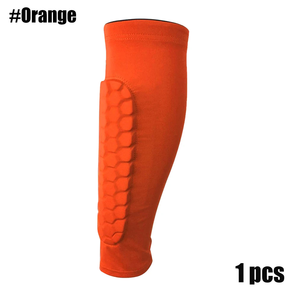 Soccer Honeycomb Pads Shin Pads for Boys Shin Guard Youth Adult Calf Compression Sleeve Support for Shin Splint Baseball S-XL