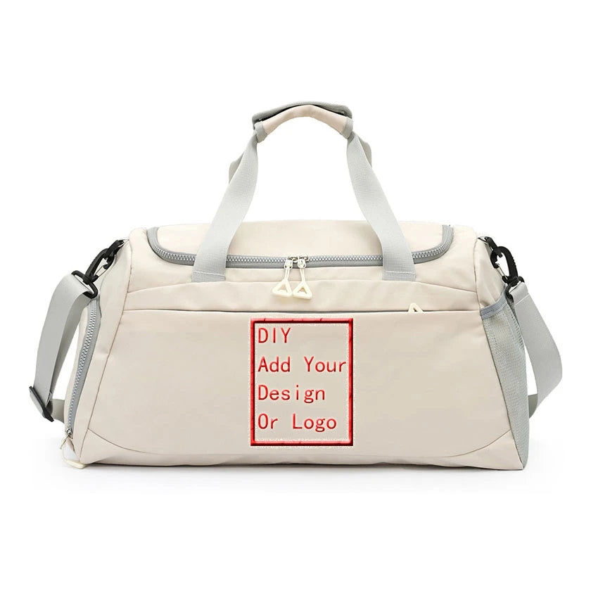 Basketball Football Badminton Rugby Baseball Shoulder Handbags Waterproof Customize Name Number Printed Dry Wet Separation Bags