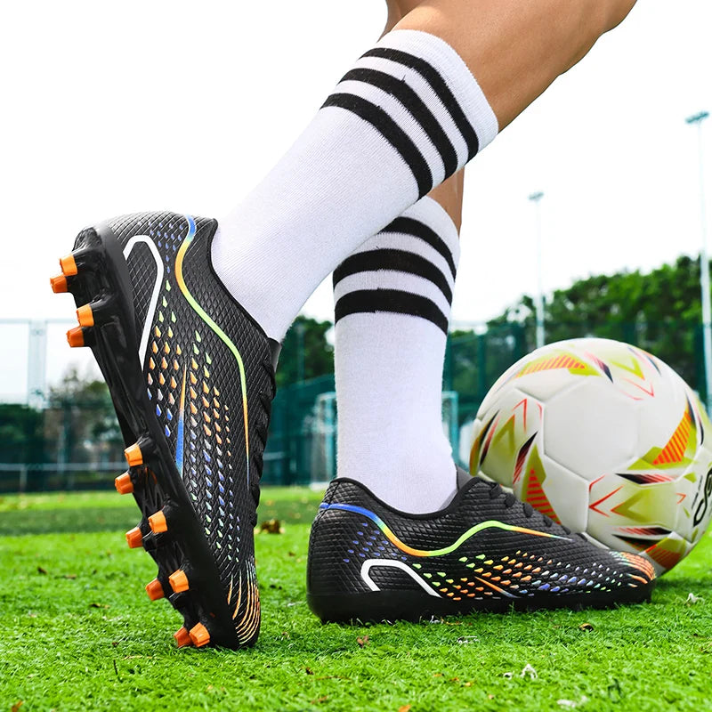 Size 31-44 Soccer Shoes For Men Women Futsal Sneakers Outdoor Non-slip Children's Football Shoes Lightweight Men's Sports Shoes