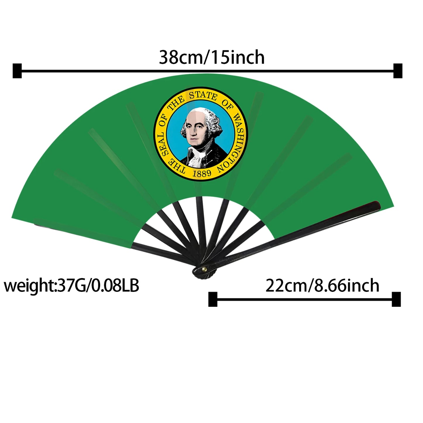Foldable Flag Hand Fans Argentina Portugal Brazil Pattern Sport Matches Party Decor Football Supporters ollectible Home Ornament