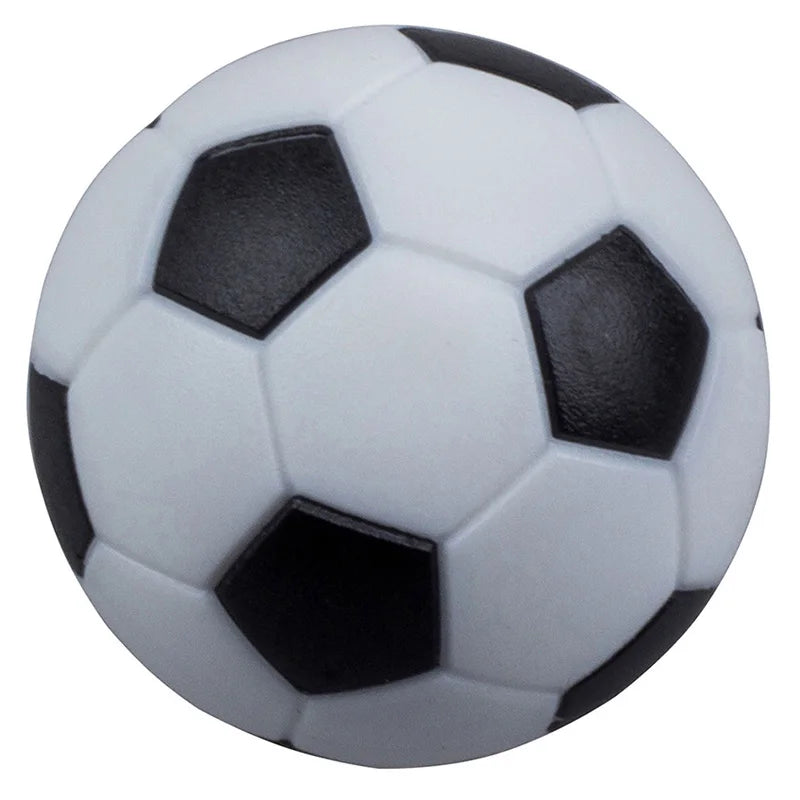 1Pcs 32mm Table Soccer Balls Replacement Football Game Mini Resin Tabletop Soccer Black And White Balls Indoor Party Boardgame