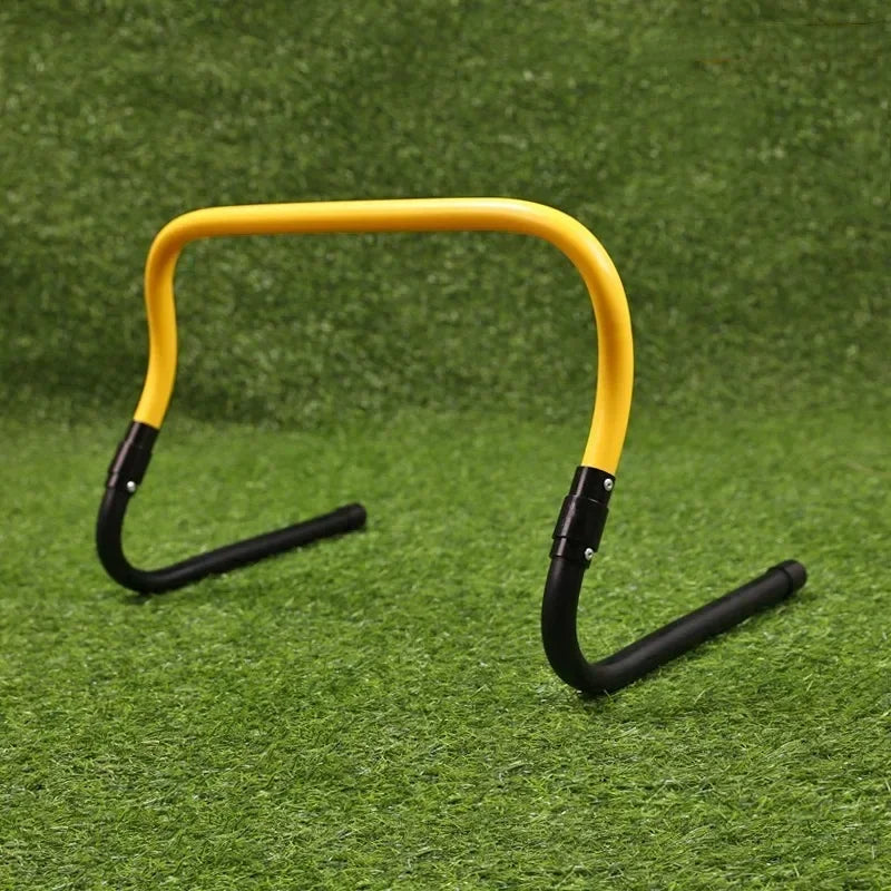 Multifunction Mini Barrier Bar Foldable Agility Hurdle Portable Football Physical Training Tool for Exercise Workout Training