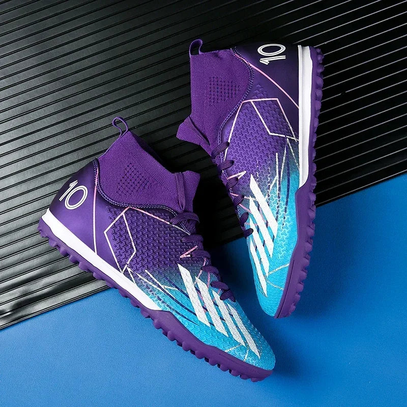 New Unisex Football Boots Professional Non-slip Soccer Shoes Outdoor Drop Shipping Futsal Match Training Sport Sport Sneakers
