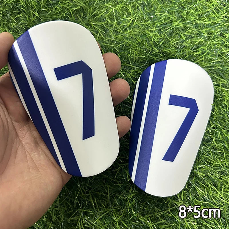 1Pair Mini Football Shin Pad Leg Protector Wear-resistant Shock Absorbing Leg Protector Soccer Training Shank Board
