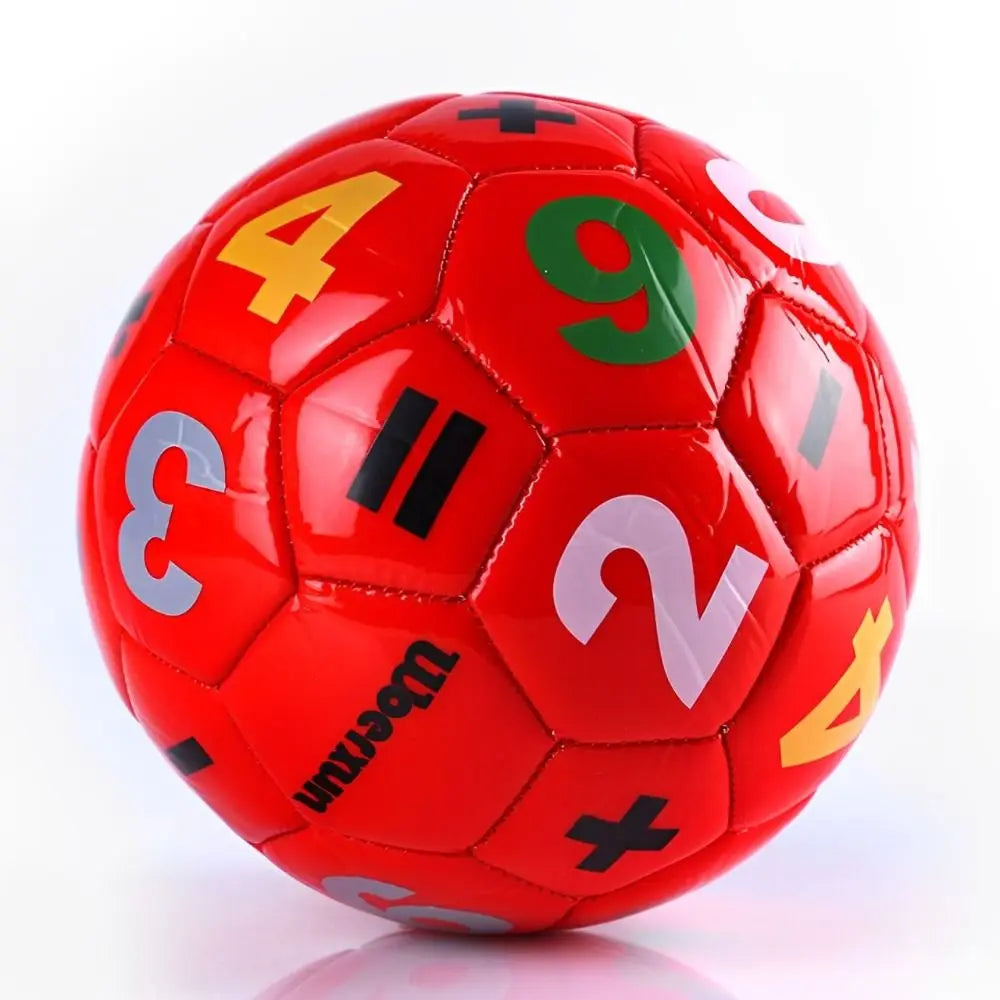 Lightweight Size 2 Mini Soccer Ball, Special for Preschool Kids, Boys Gift, Number & Letter Training Ball, Ideal for Indoor Play